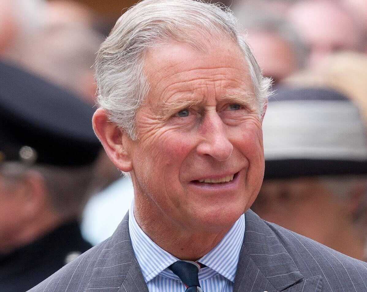 Prince Charles smiling