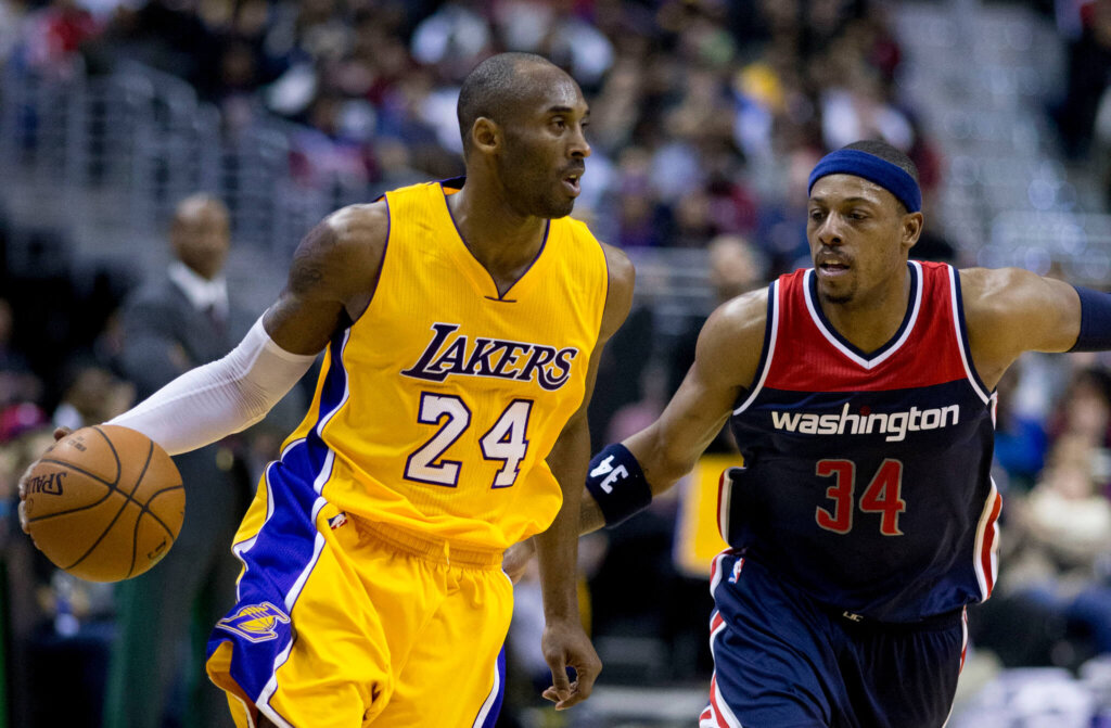 Kobe Bryant and Paul Pierce