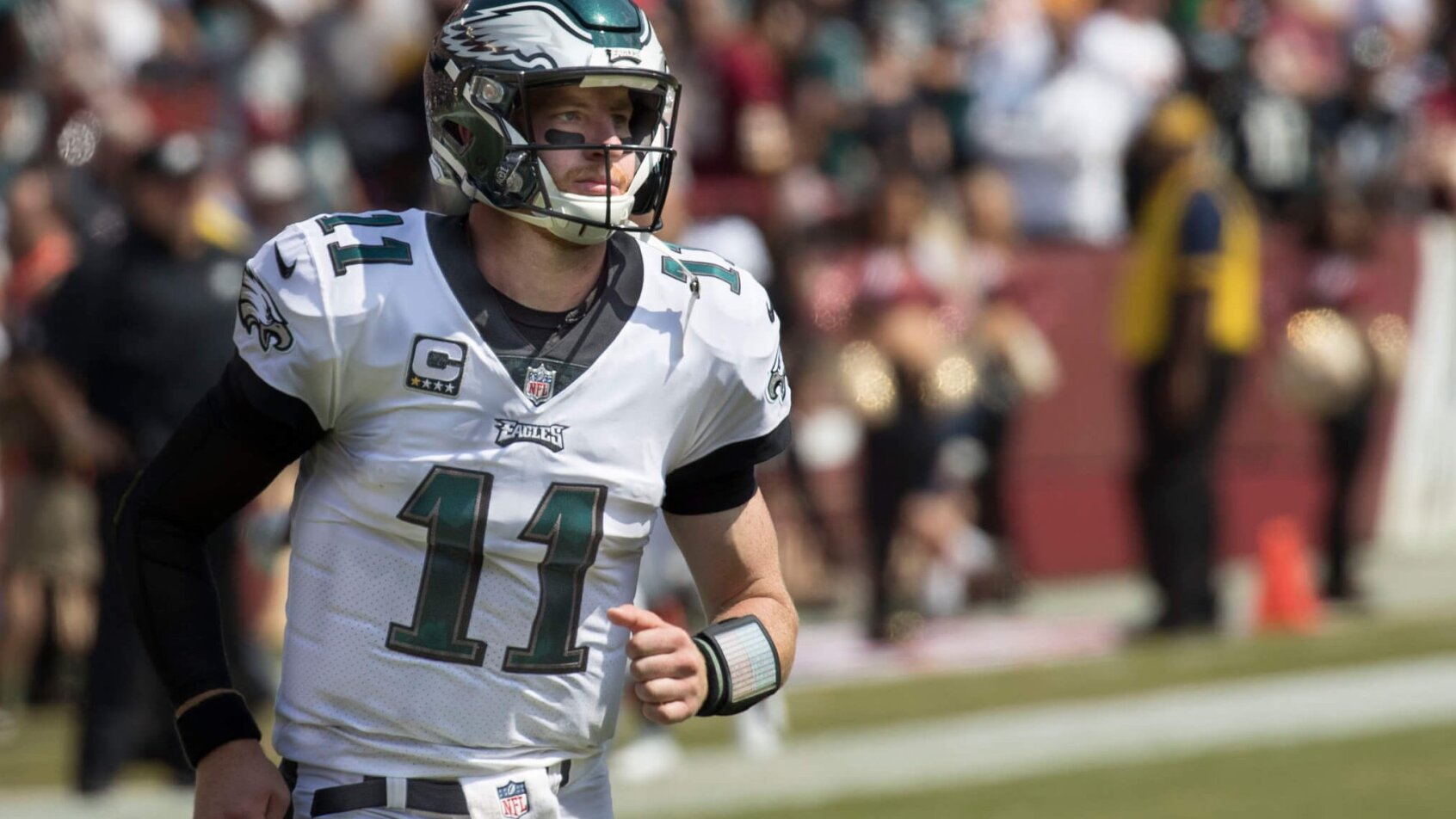 Carson Wentz of the Philadelphia Eagles