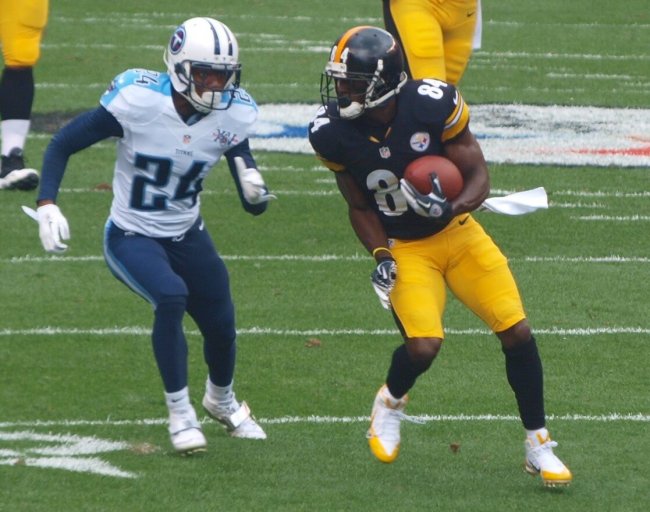 Antonio Brown of the Pittsburgh Steelers