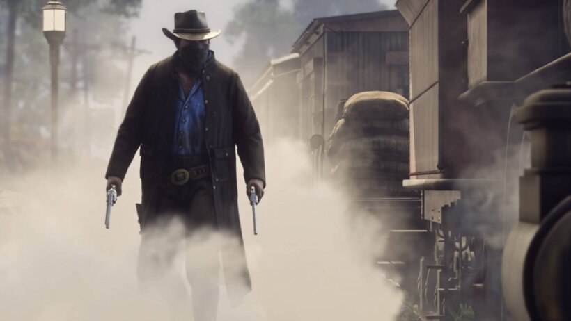 Image of gameplay for Red Dead Redemption 2.