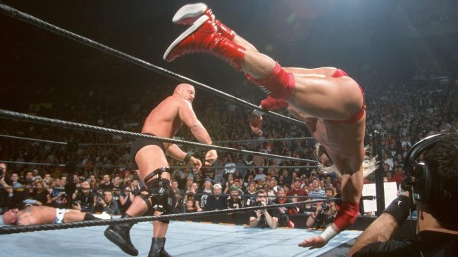 Steve Austin in the 2002 Royal Rumble match