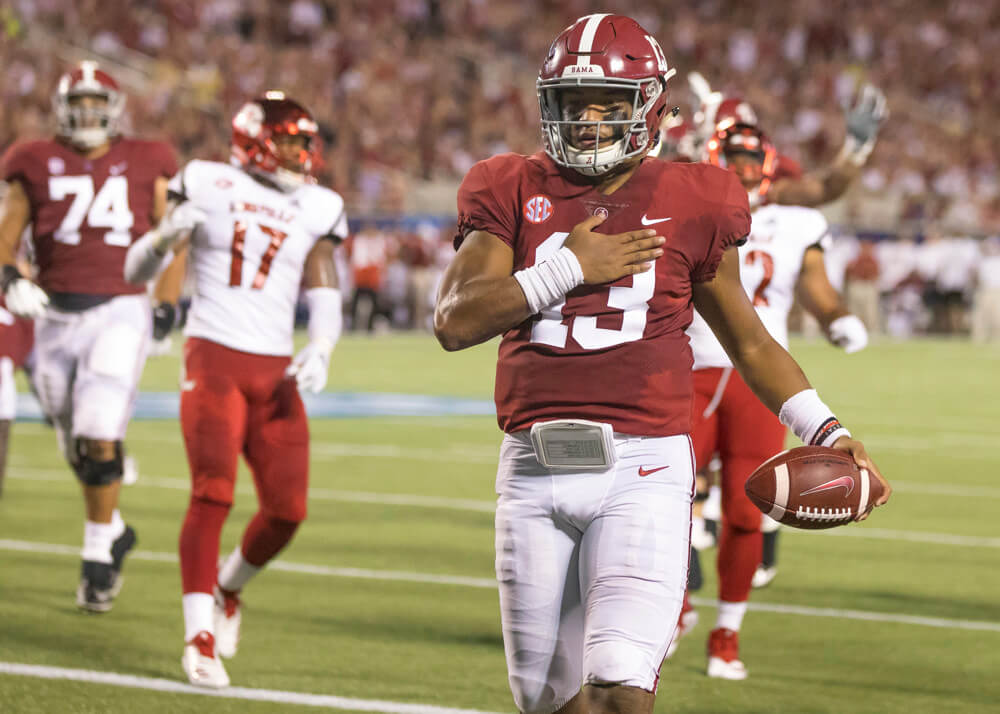 Tua Tagovailoa Alabama Crimson Tide