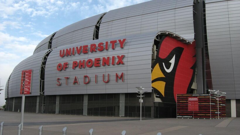 University of Phoenix Stadium, home of the Cardinals