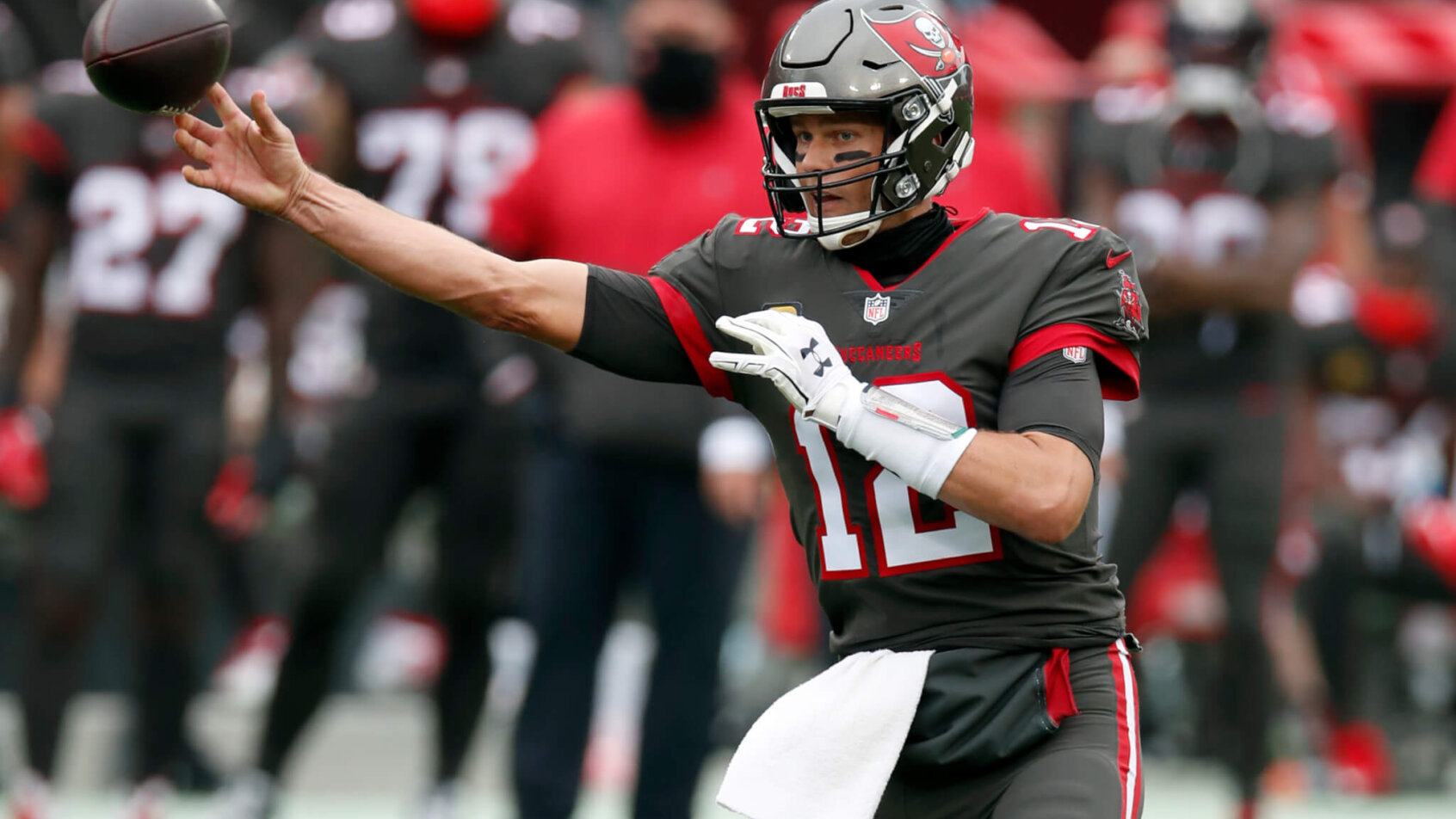Tampa Bay Buccaneers quarterback Tom Brady