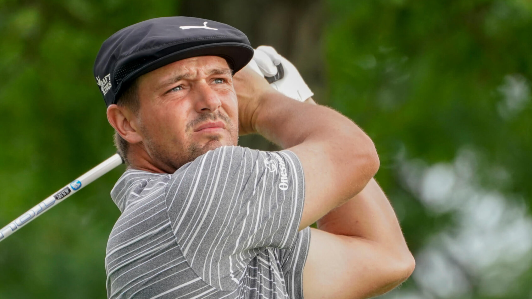 Bryson DeChambeau tee shot