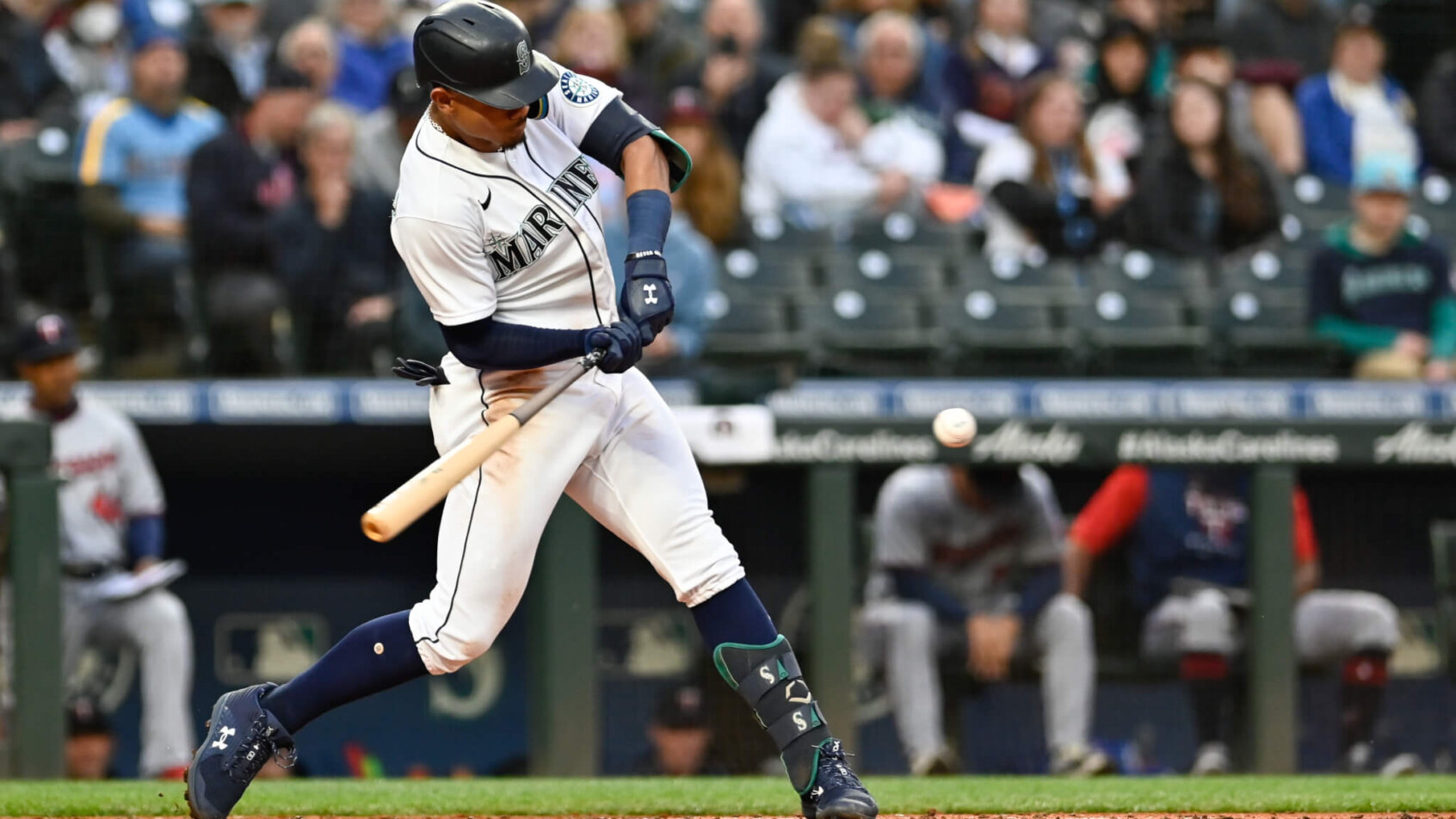 Mariners rookie CF Julio Rodriguez/