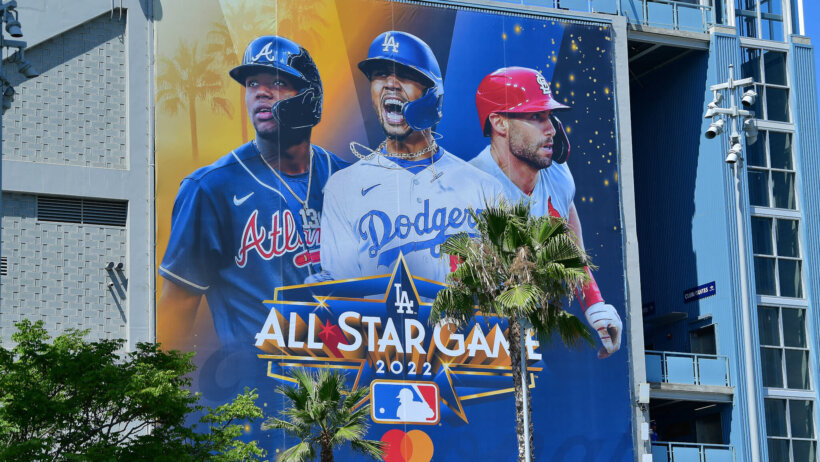 2022 MLB All-Star Game Betting promos poster.