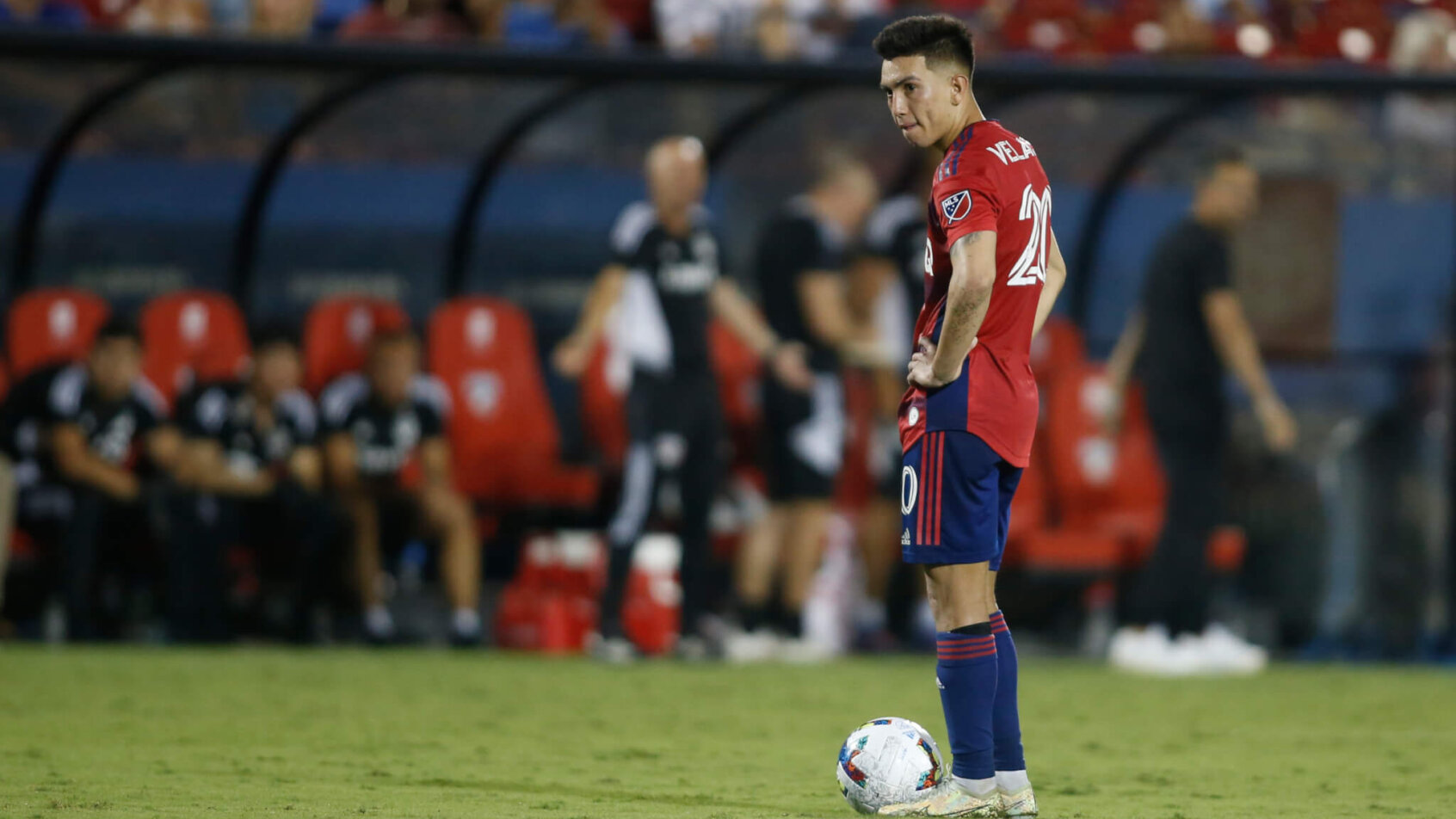 MLS soccer action.