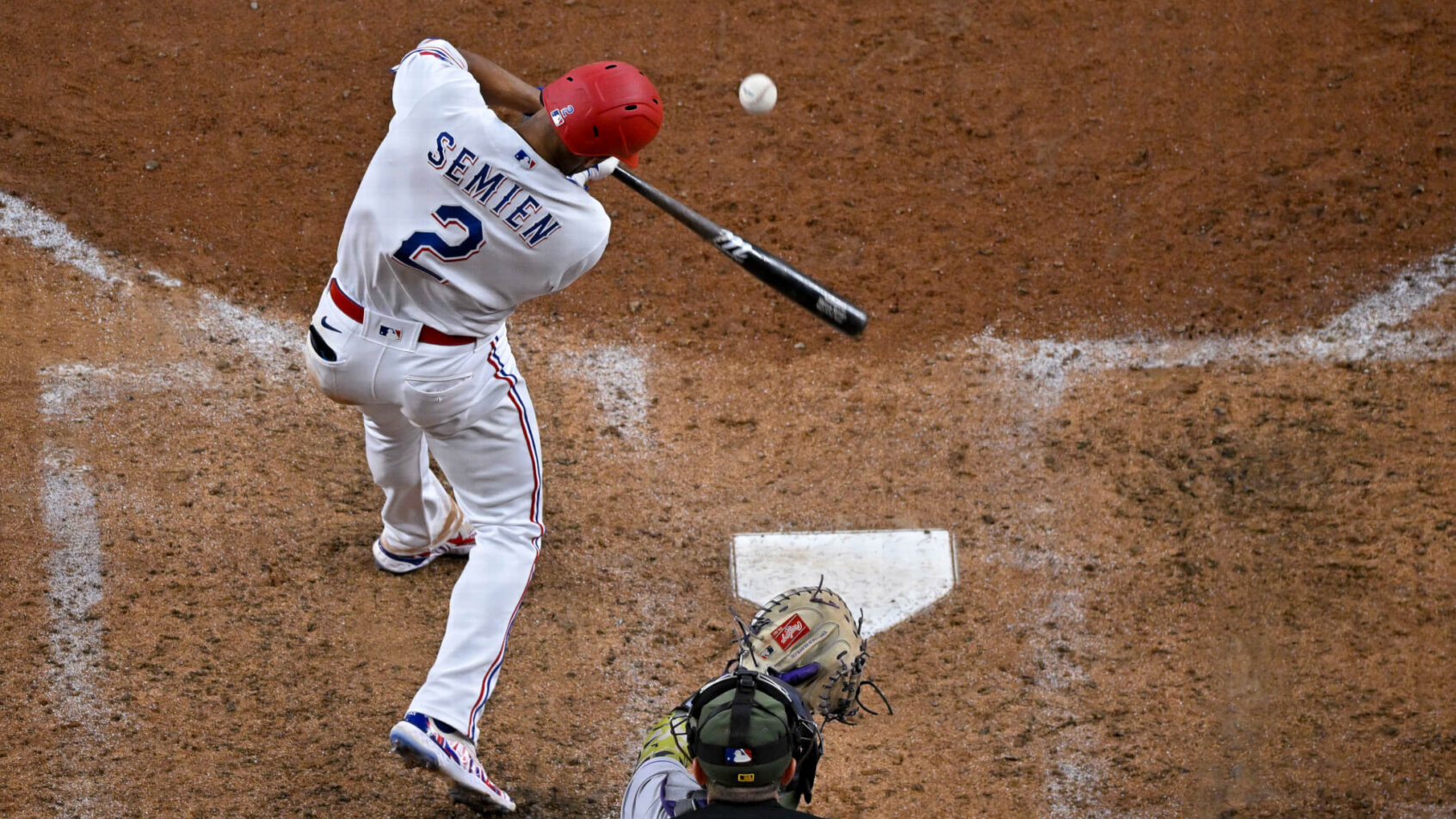 Texas Rangers infielder Marcus Semien.