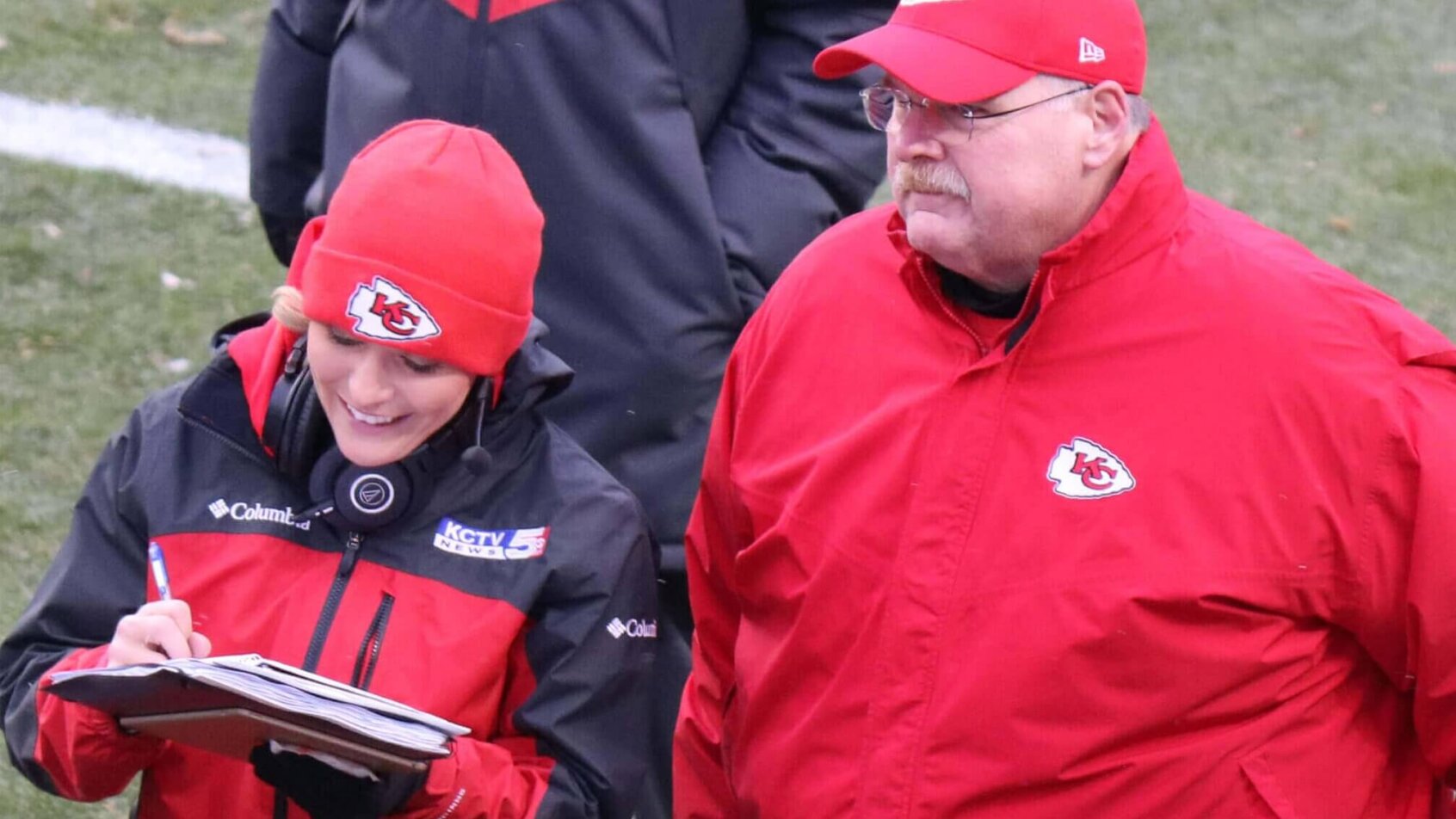 Andy Reid on sideline
